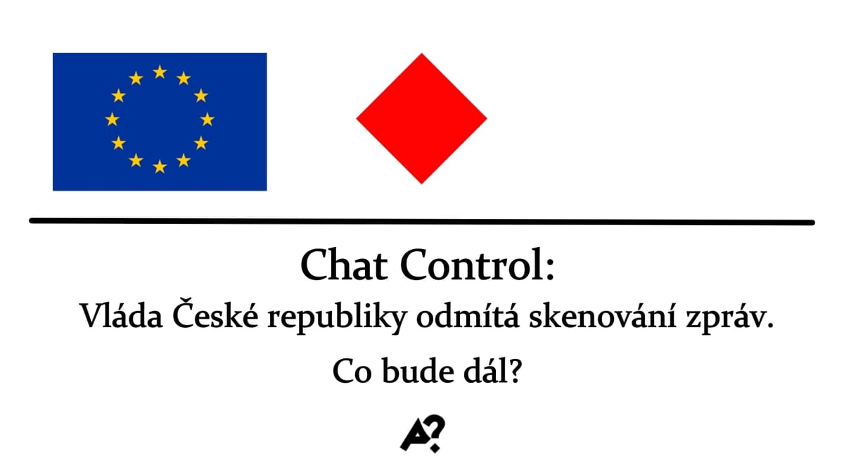 Chat Control: Česko řeklo EU důrazné NE! Soukromí občanů je prioritou.
