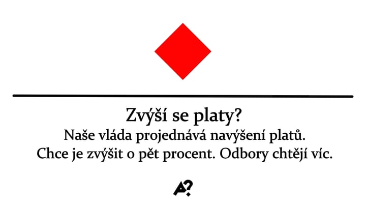 Zvýšení platů státních zaměstnanců? Vláda mluví o 5% navýšení